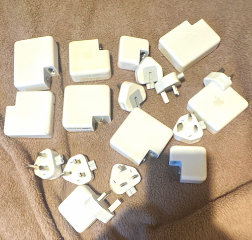 Apple white power adapter - power,