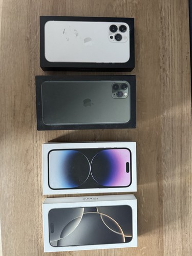 Iphone empty boxes job - empty,