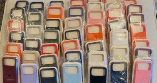 50x silicone iphone pro - silicone, 17