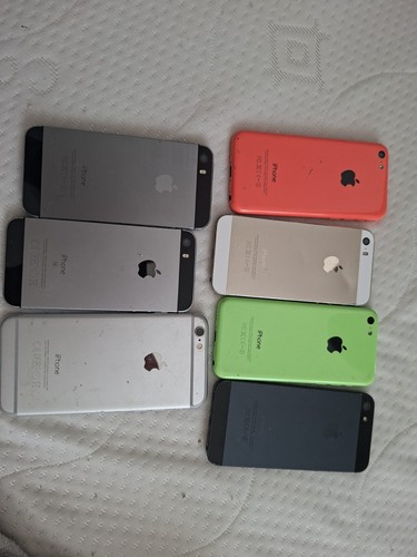Joblot apple iphones - 7x,