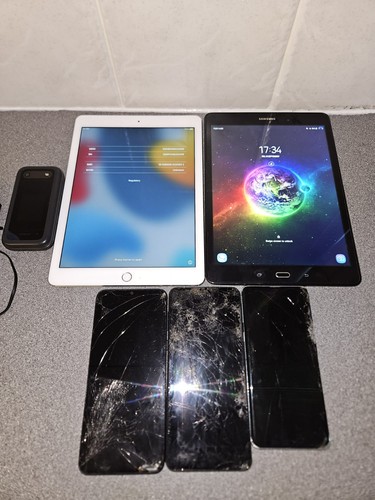 Faulty working apple - faulty/working, samsung
