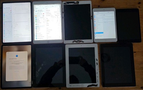 Joblot apple ipads verious - apple, ipads,