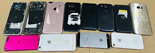 Mixed phones parts job lot - mixed, 12